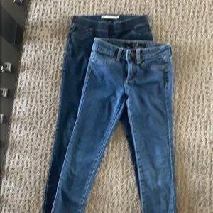 Lot of Girls size 8 jeggings